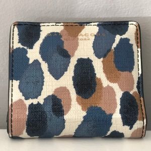 Marc Jacobs NY Saffiano Leather Bi-Fold Wallet